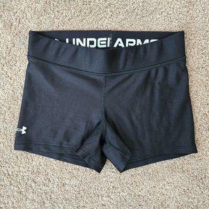Under Armour Black Team Shorty Shorts